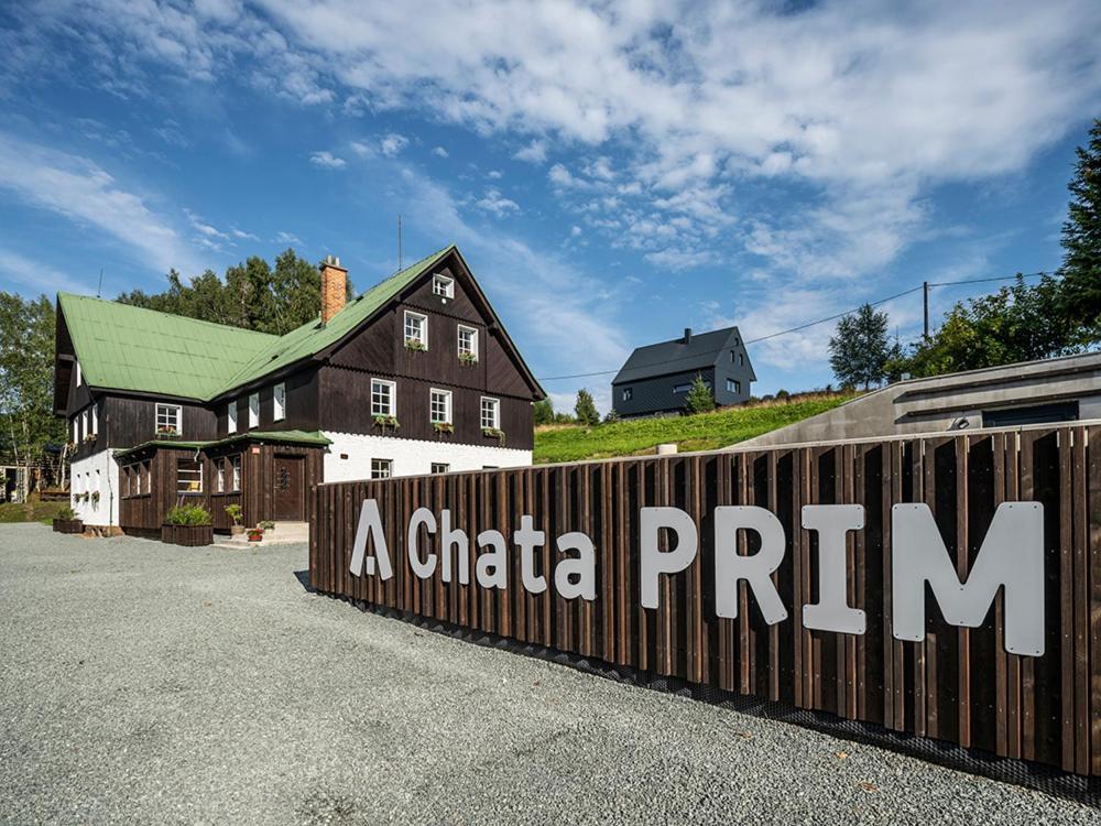 Chata Prim Destne v Orlickych horach Exteriör bild